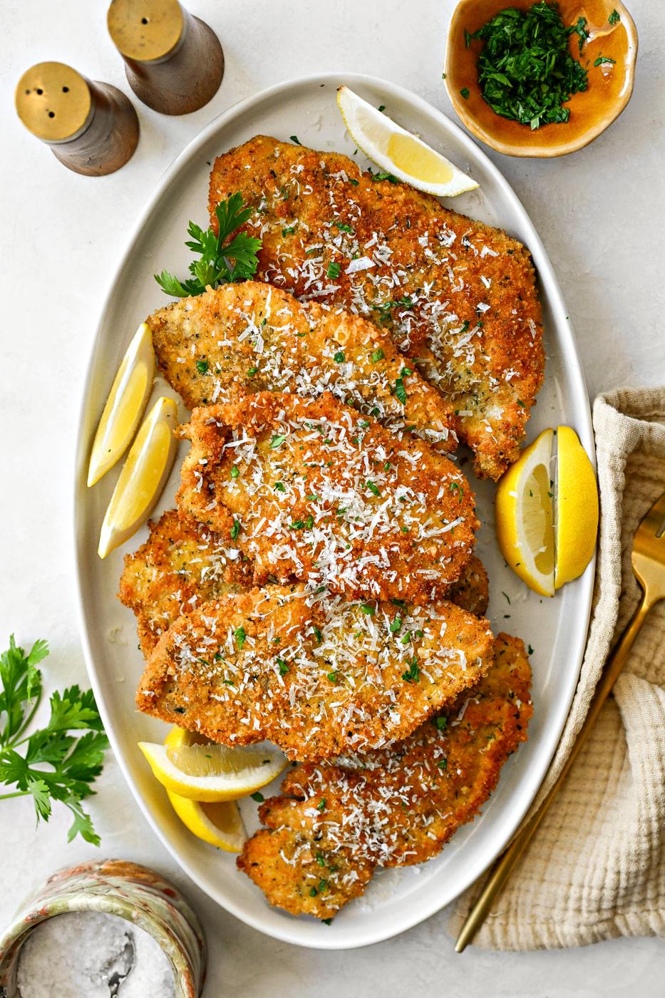 Home Kitchen Crispy Parmesan Chicken Cutlets