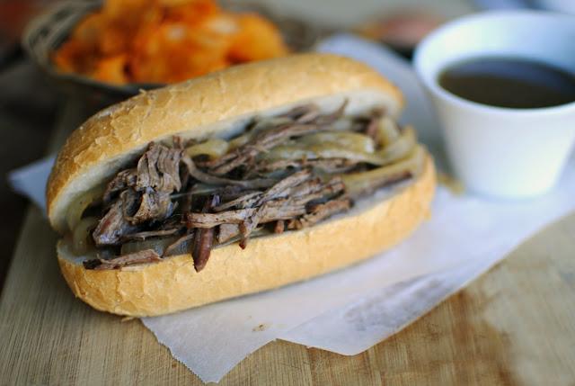 Cooker French Dip Sandwiches, Slow Style