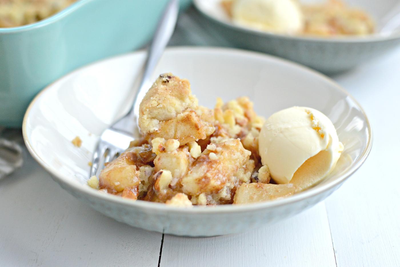 Home Kitchen Unfussy Apple Pear Crumble