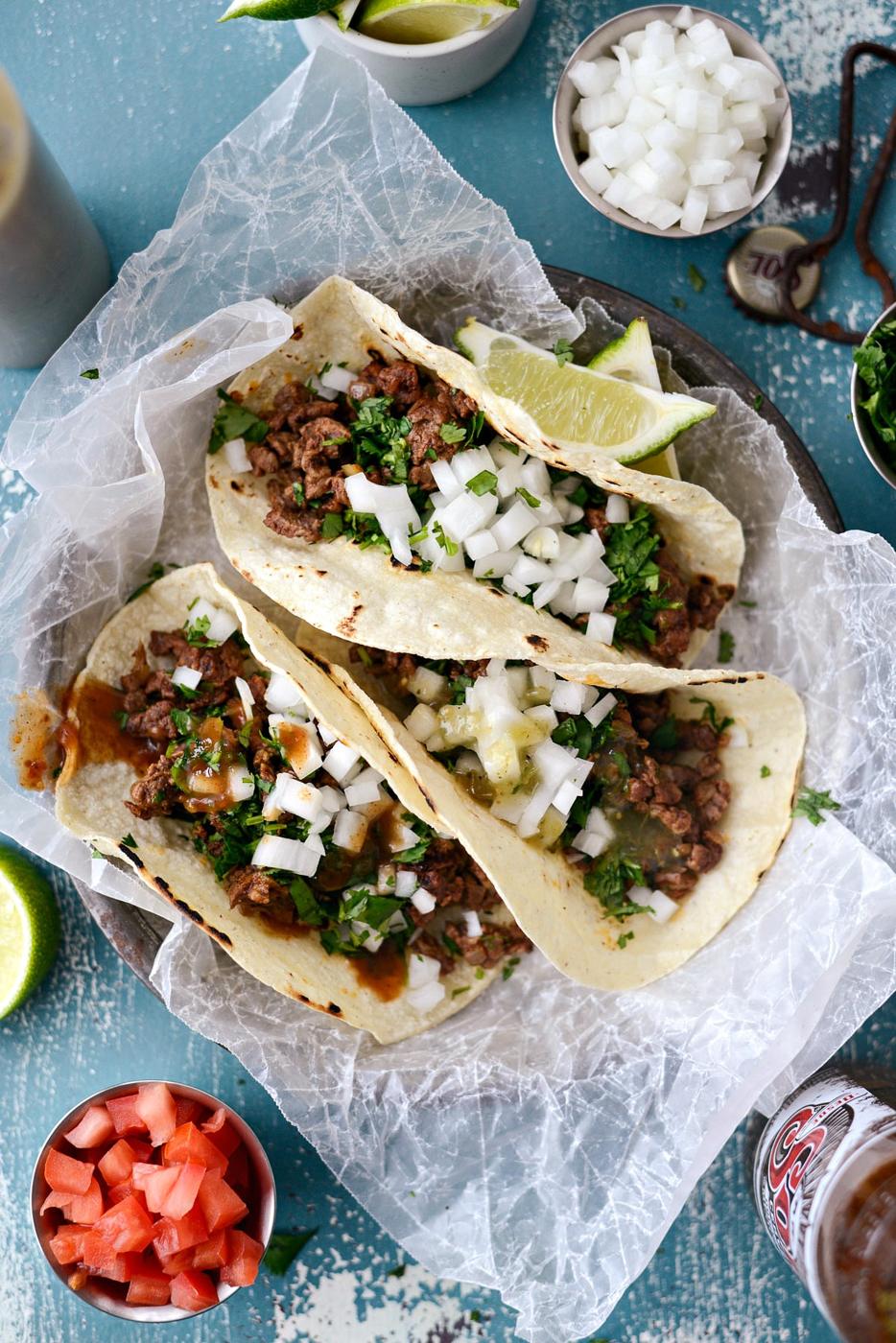 Beef Street Tacos, Unfussy Style