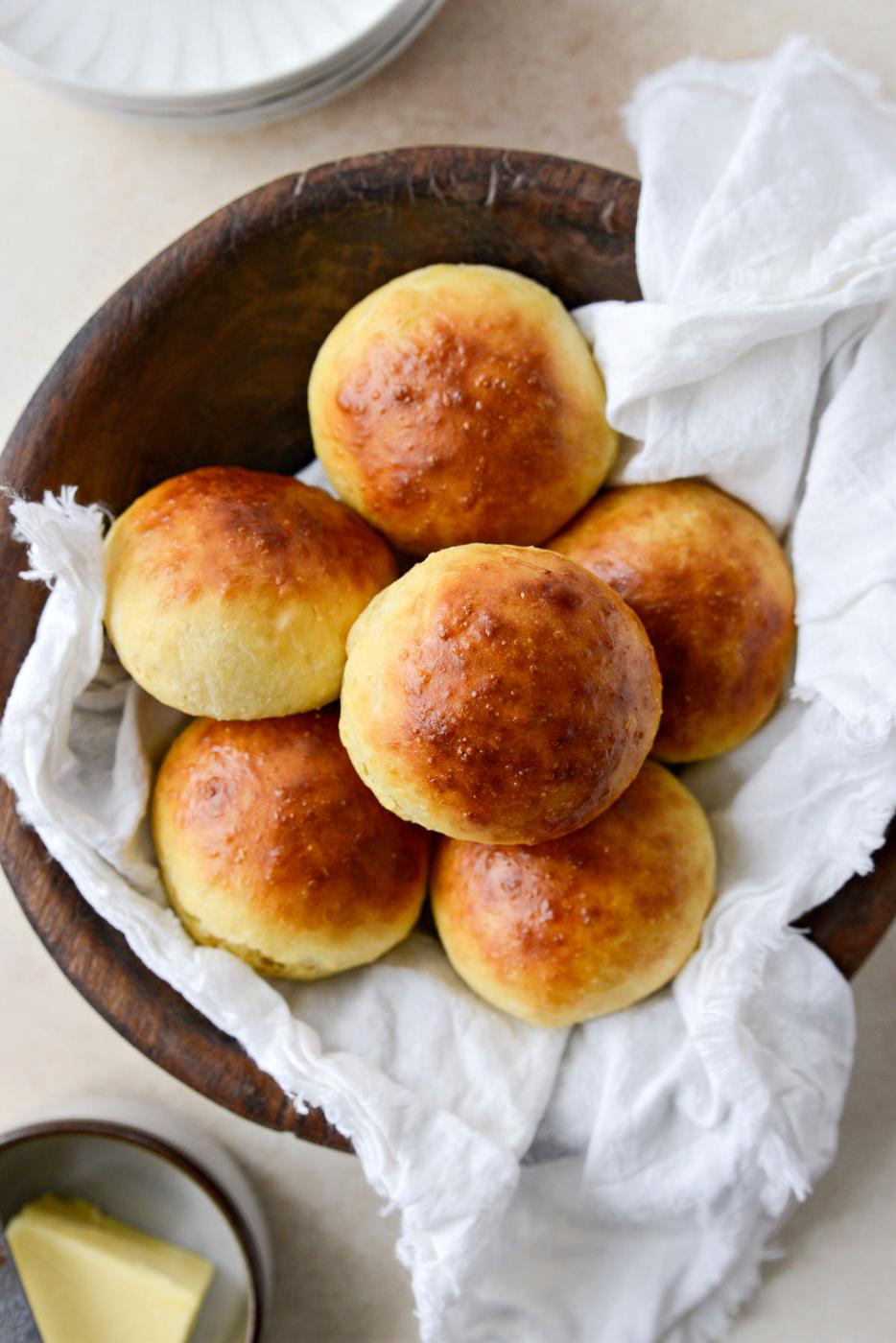 Brioche Dinner Rolls, Unfussy Style