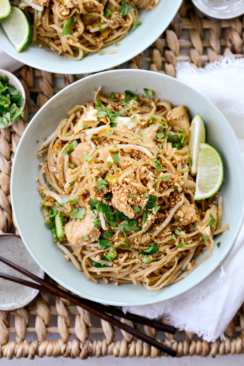 Thai: Straightforward Chicken Pad