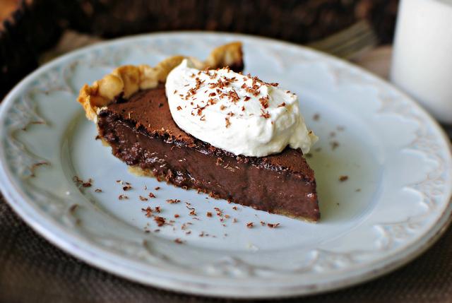 Straightforward Chocolate Pie at Home