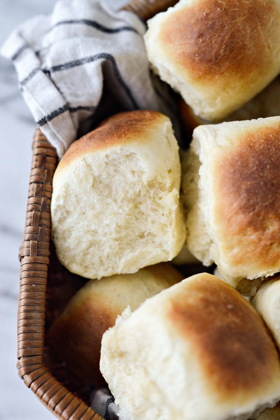 Home Kitchen Straightforward From-scratch Dinner Rolls
