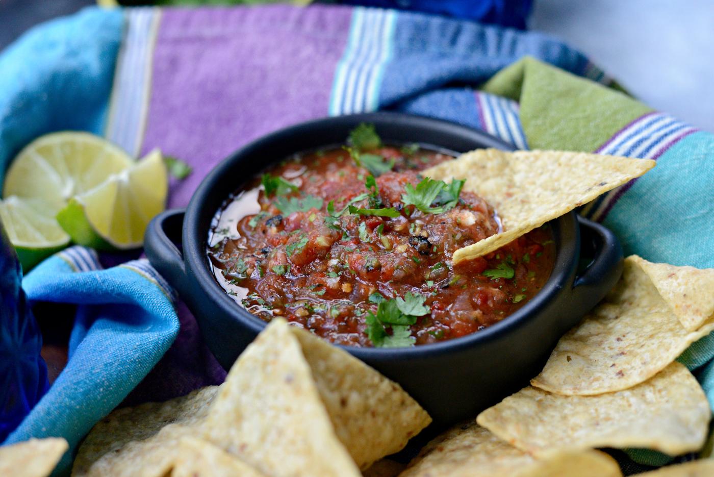 Chipotle Salsa, Roasted Style
