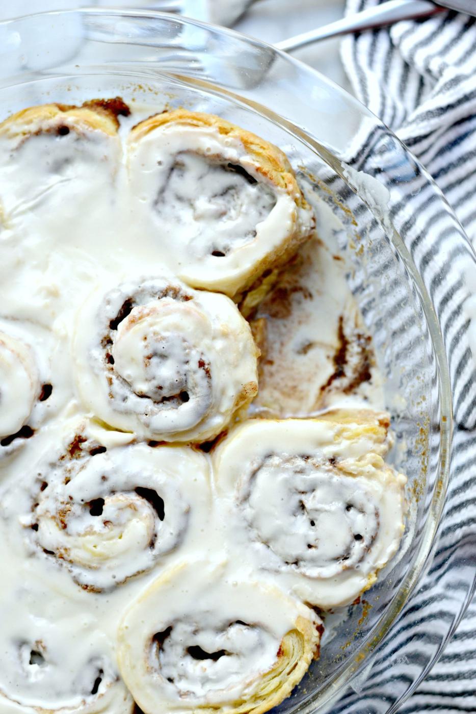 No Yeast Cinnamon Rolls, Straightforward Style