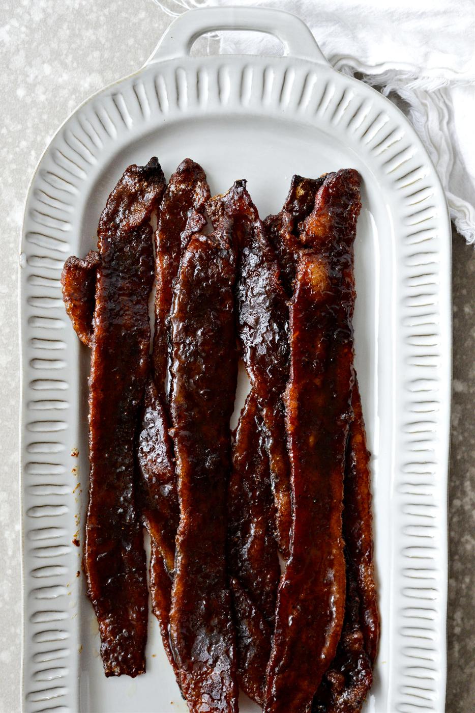 Home Kitchen Espresso Candied Bacon