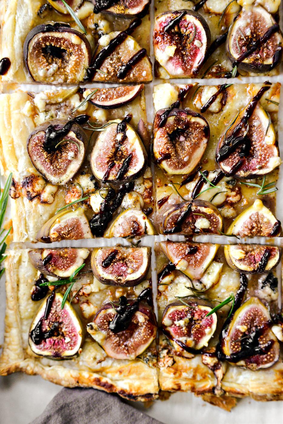 Tart: Fig and Blue Cheese