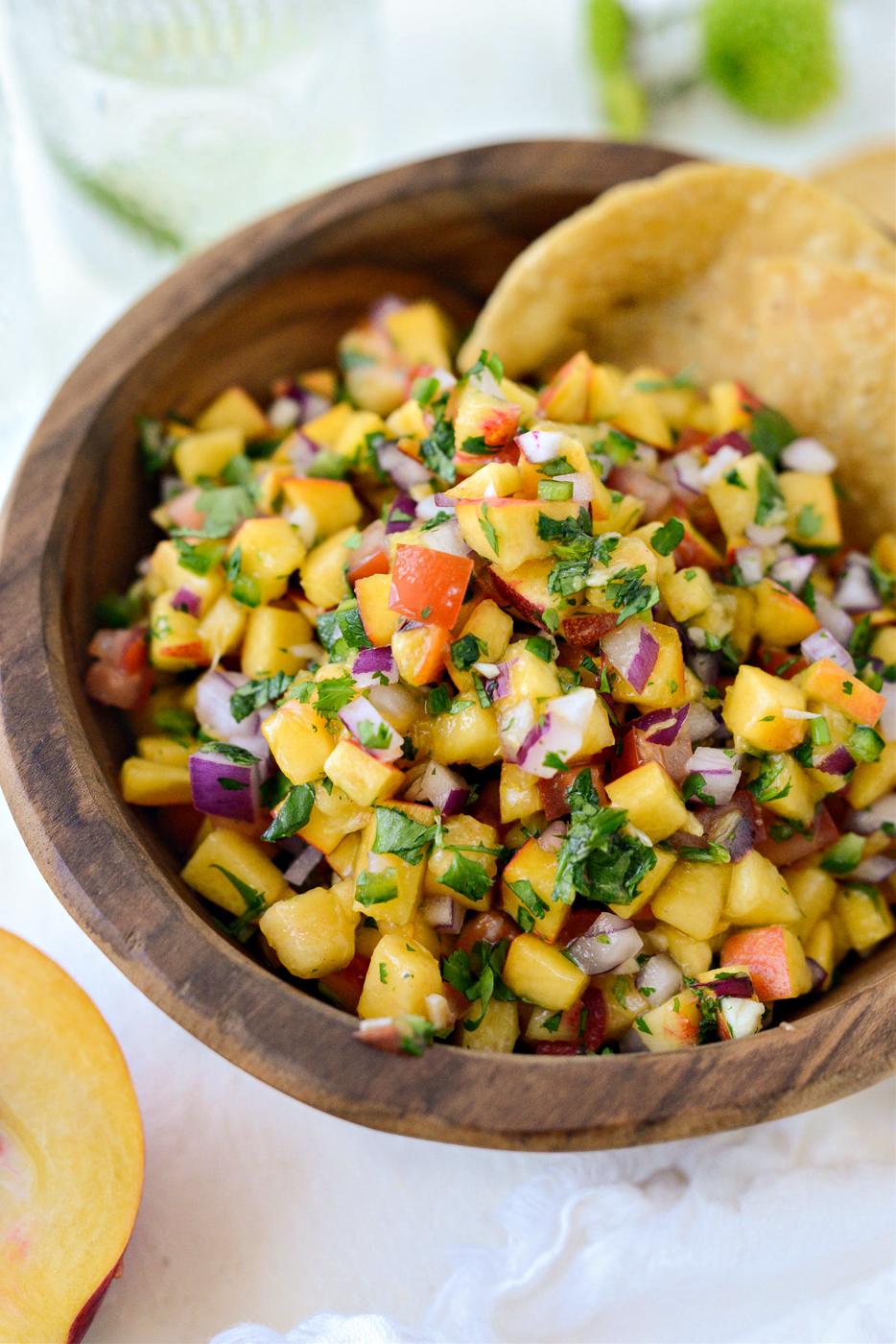 Peach Salsa, Fresh Style