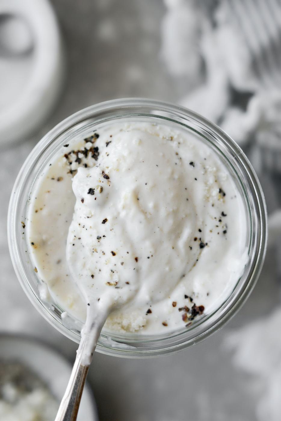 Garlic Parmesan Dressing, Roasted Style
