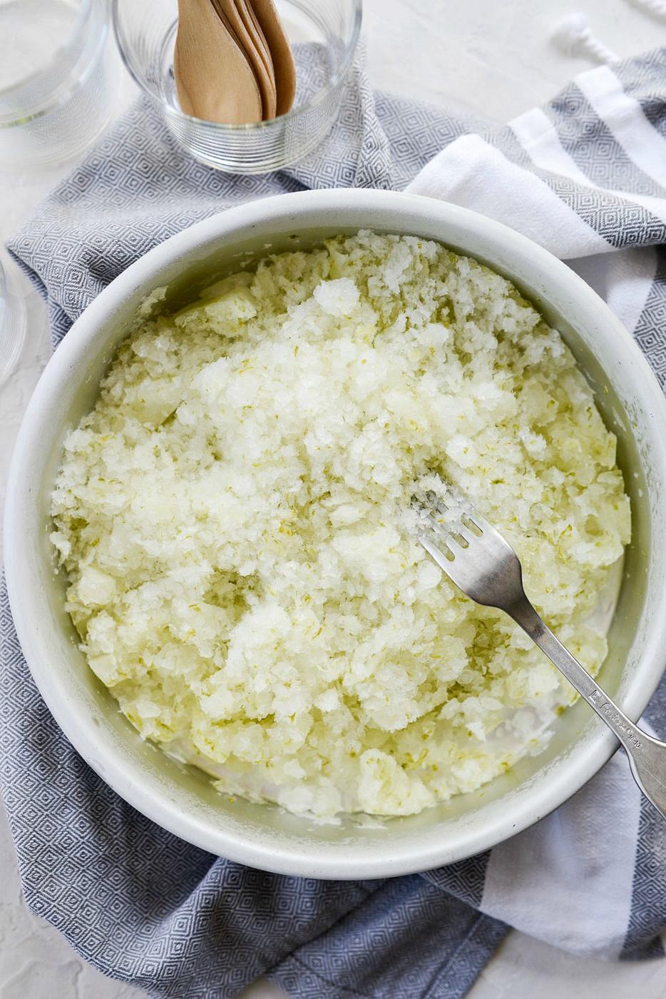 Granita: Gin and Tonic