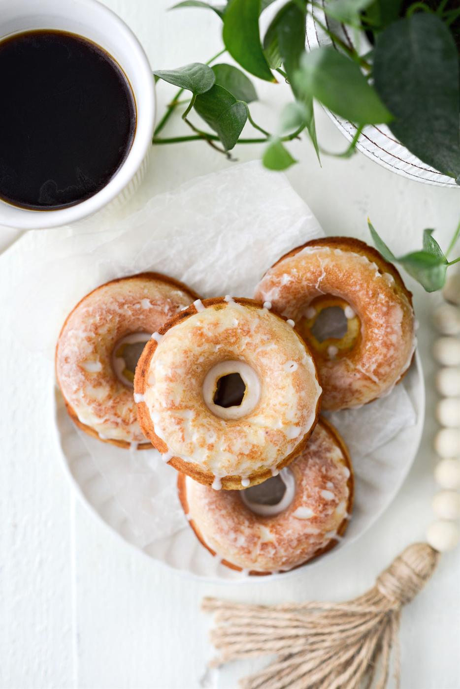 Glazed Buttermilk Cake Doughnuts at Home