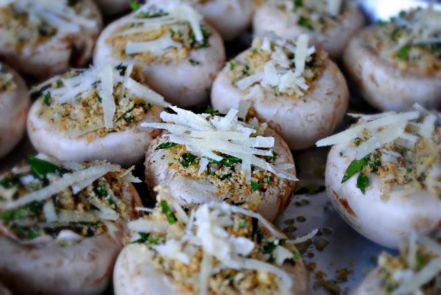 Home Kitchen Stuffed Mushrooms