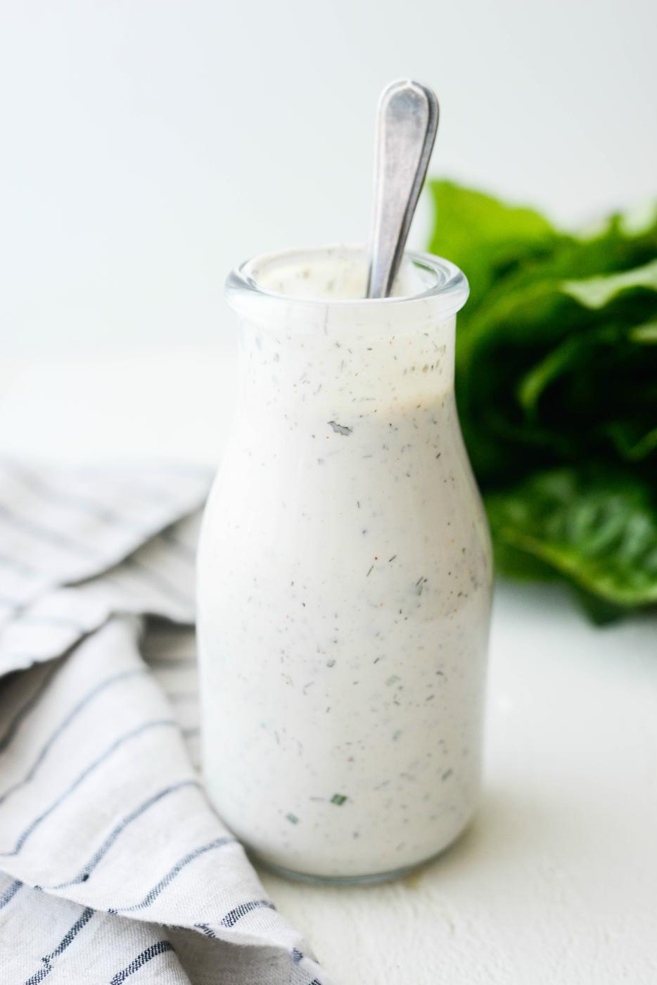 Home Kitchen Greek Yogurt Ranch Dressing