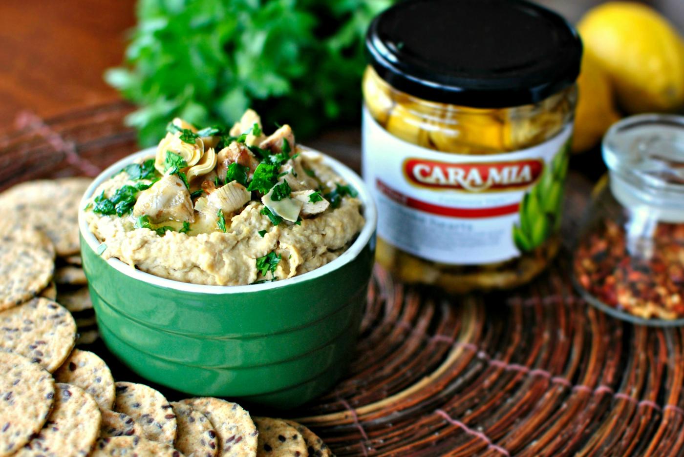 Hummus: Grilled Artichoke