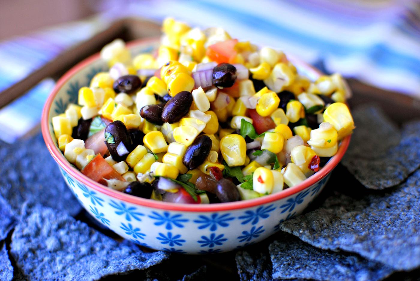Salsa: Grilled Corn Black Bean