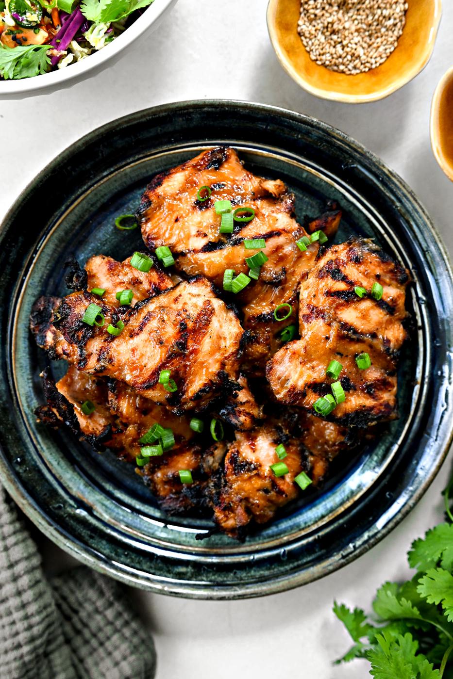 Home Kitchen Grilled Miso Glazed Chicken