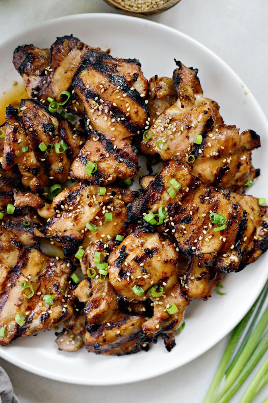 Home Kitchen Grilled Sesame Chicken