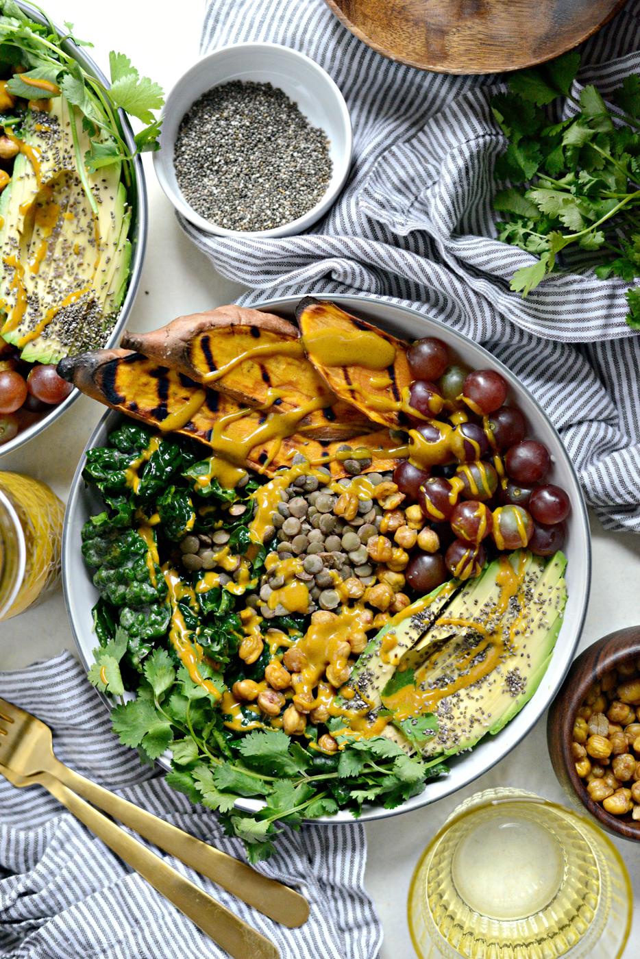 Bowl: Grilled Sweet Potato Buddha