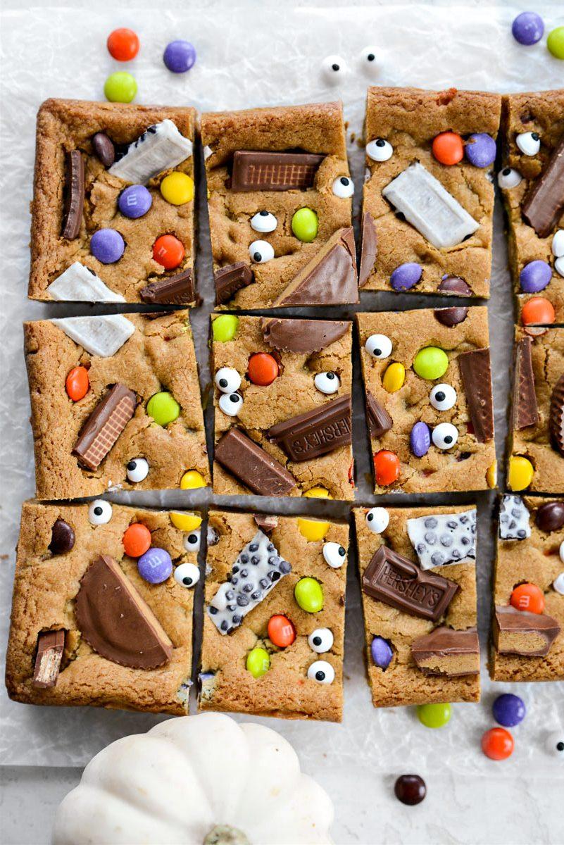 Bars: Halloween Candy Cookie