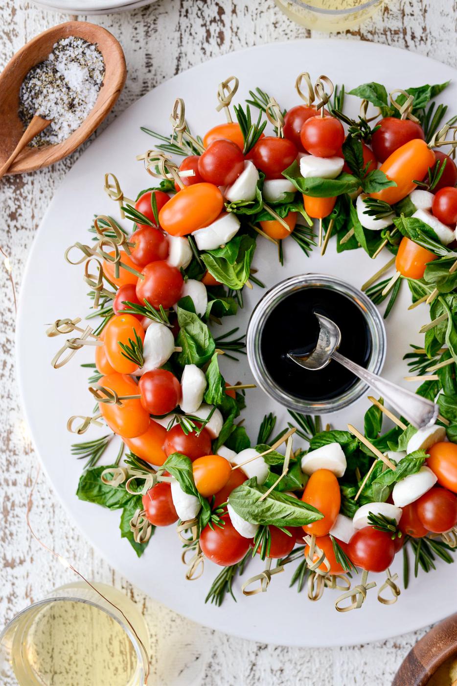 Wreath: Holiday Caprese