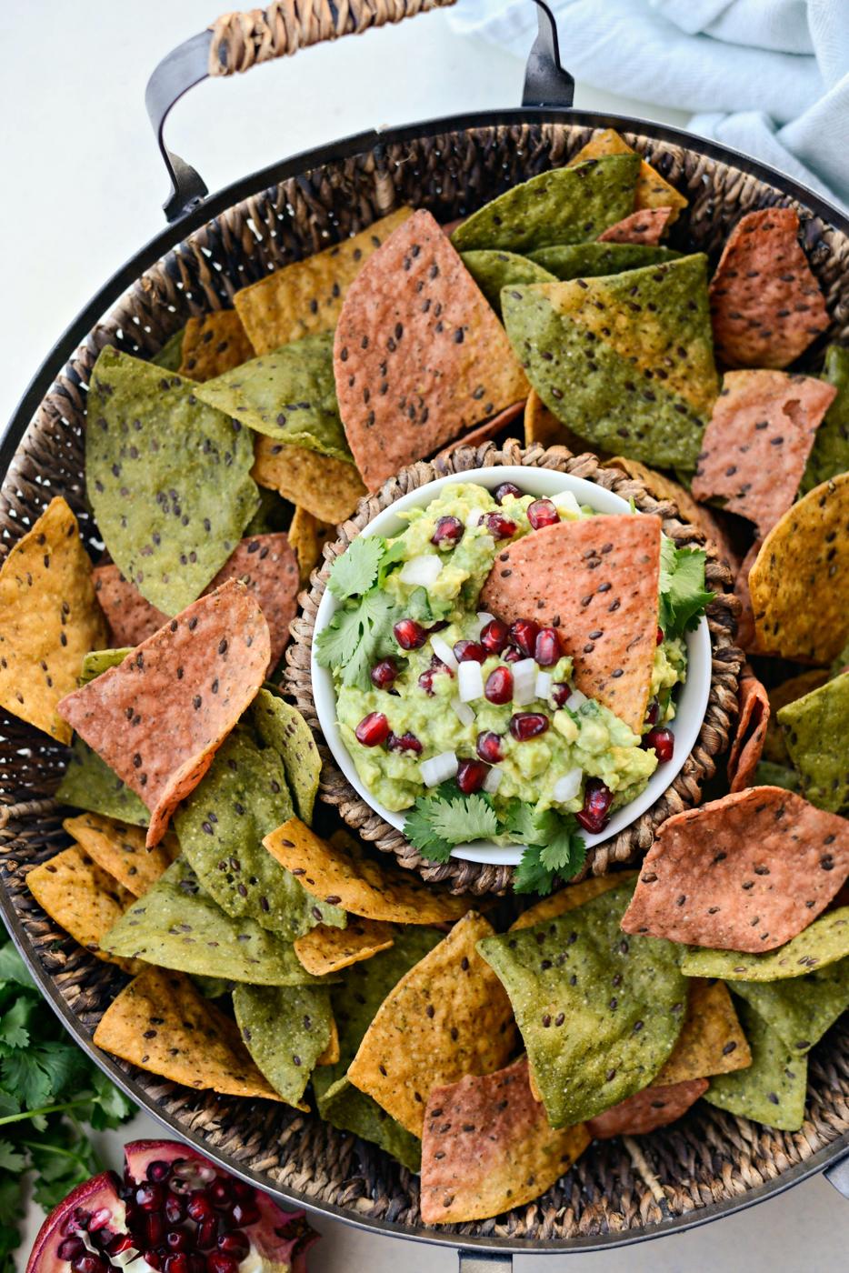Holiday Guacamole at Home