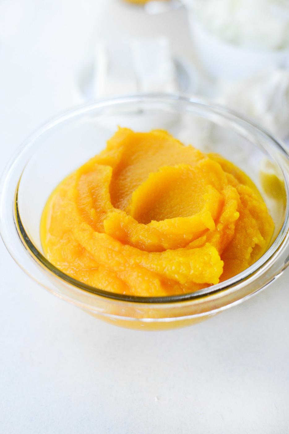 Purée: From-scratch Butternut Squash