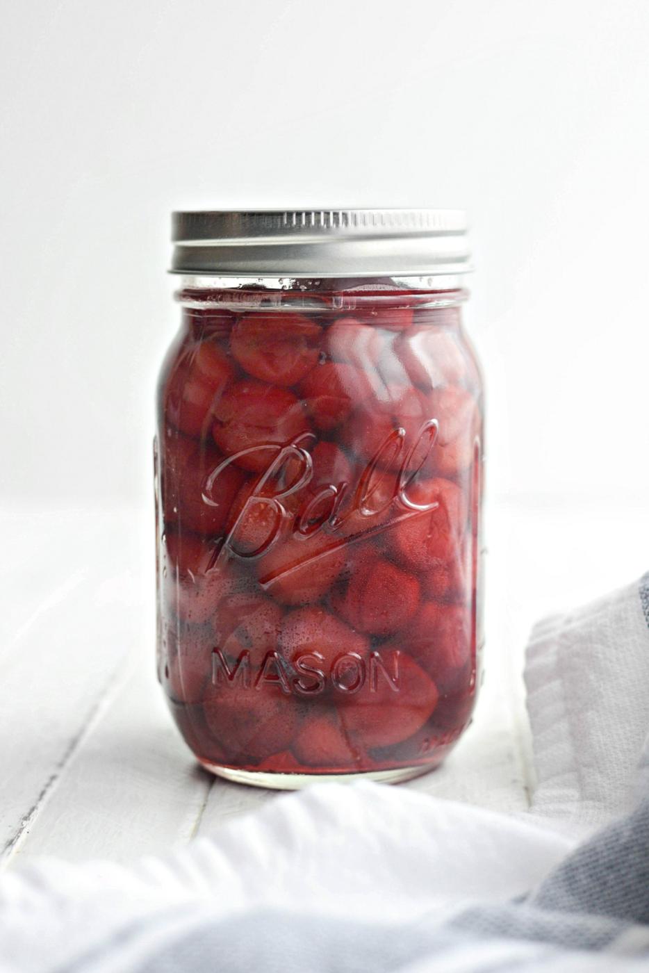 Kitchen-made Maraschino Cherries at Home