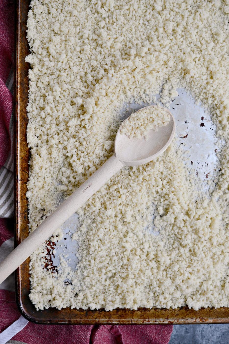 Kitchen-made Panko Breadcrumbs at Home