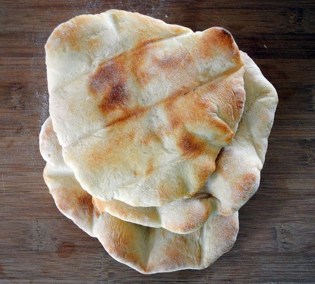 Rustic Pita Bread, Kitchen-made Style