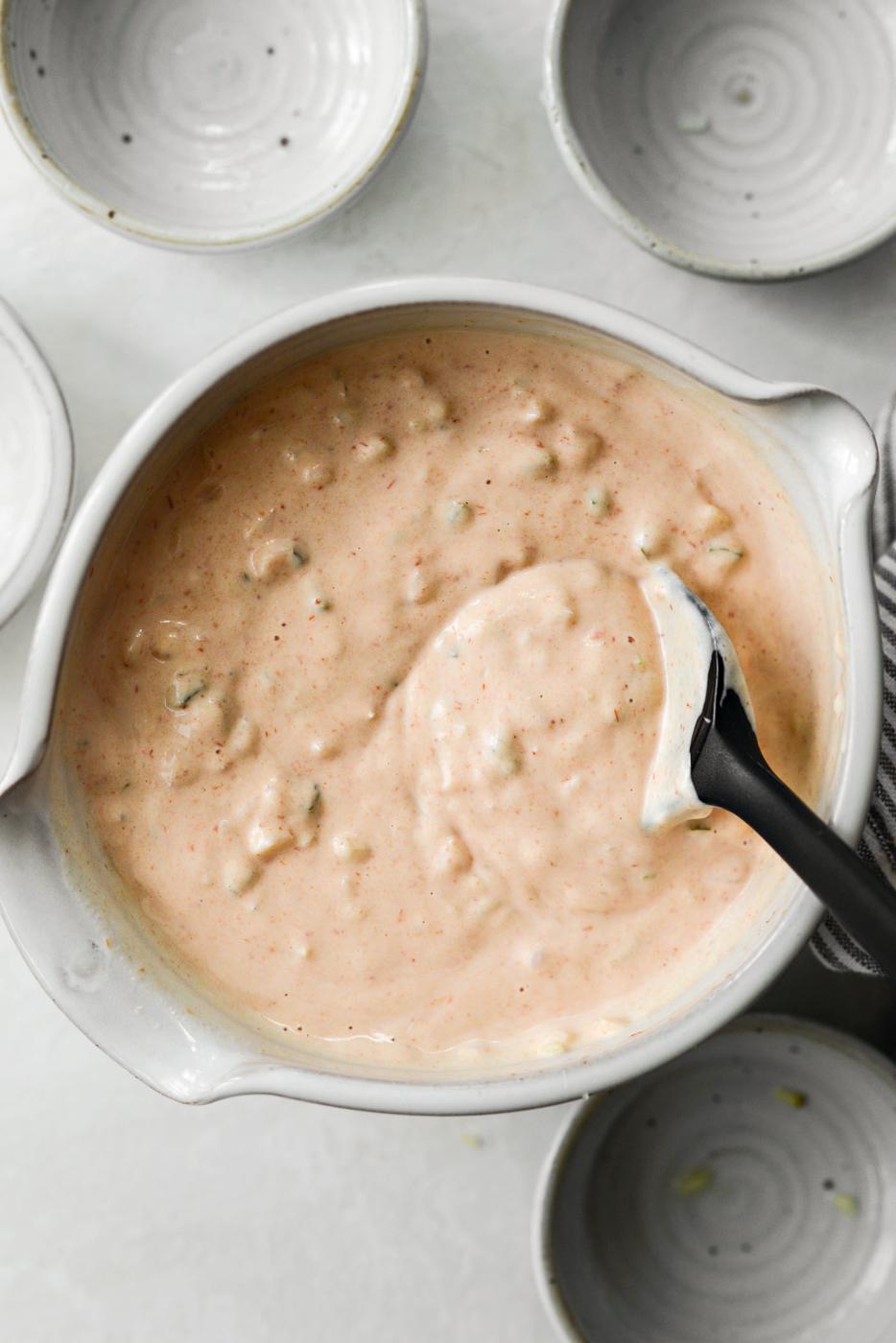 From-scratch Thousand Island Dressing at Home