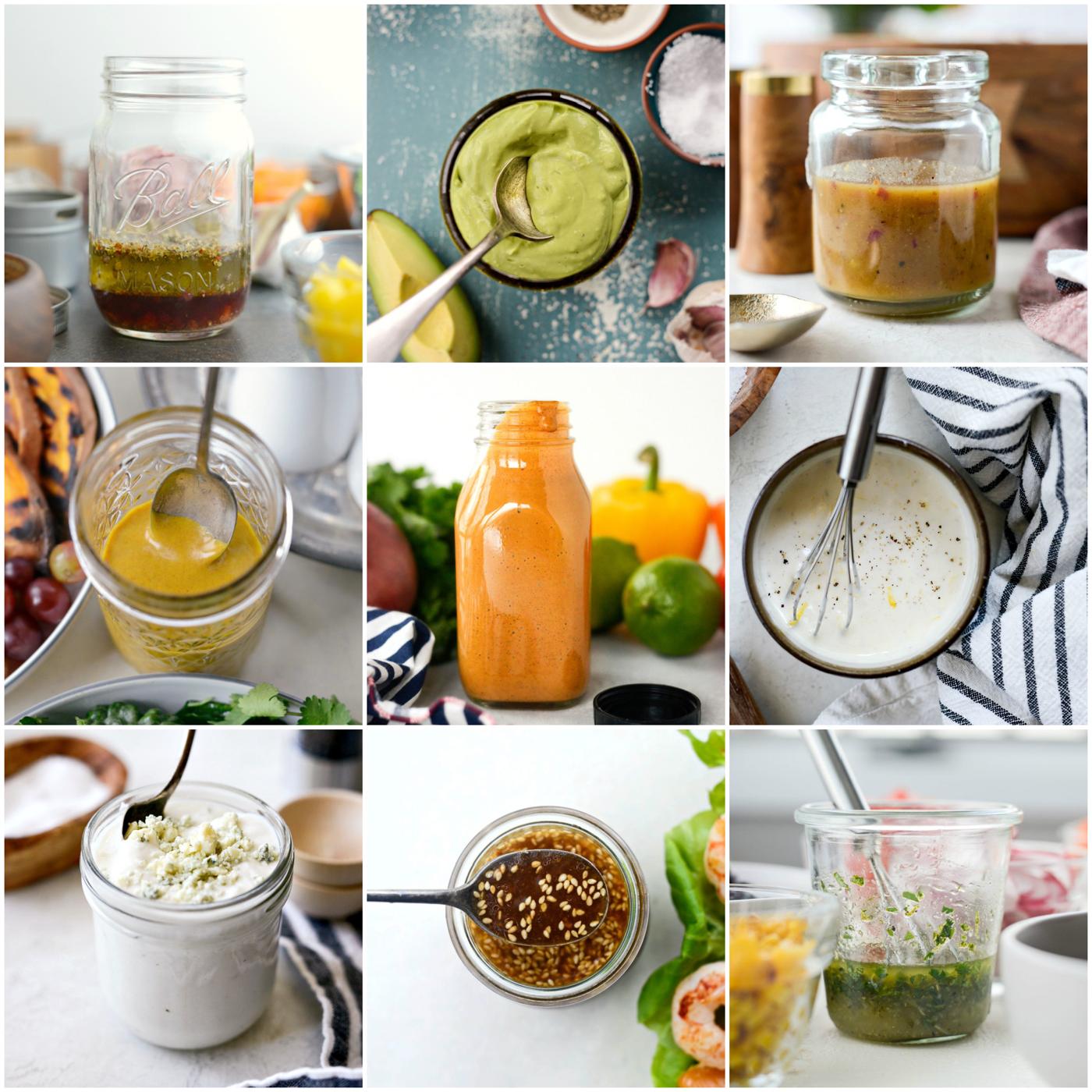 Home Kitchen 50+ From-scratch Salad Dressings and Vinaigrette Recipes
