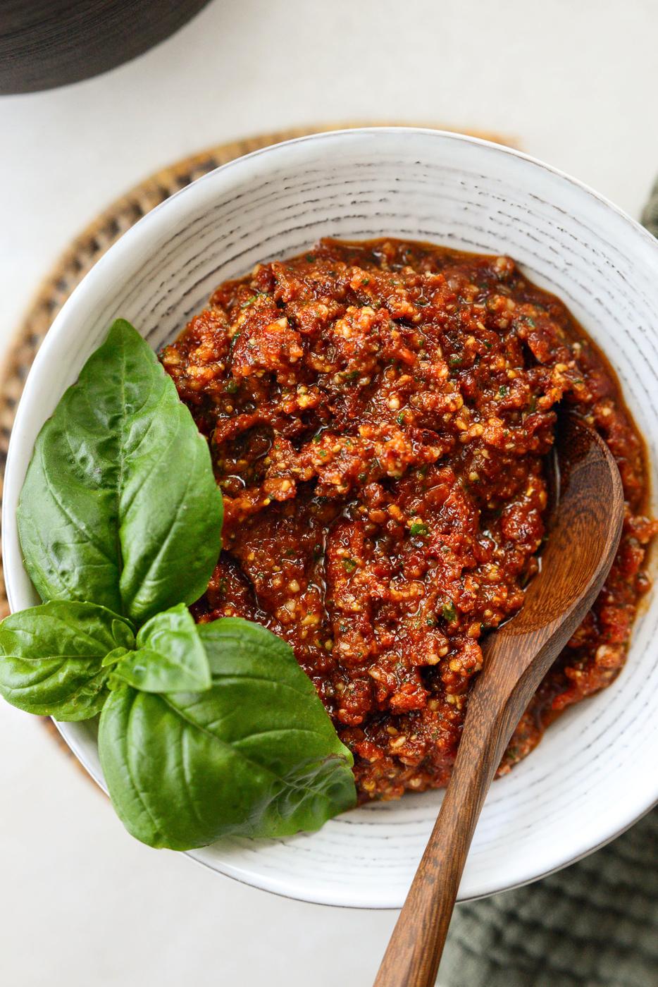 Sun-dried Tomato Pesto, Kitchen-made Style