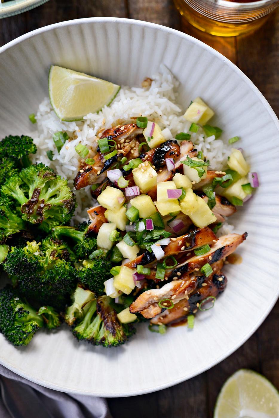 Huli Huli Chicken Rice Bowl at Home