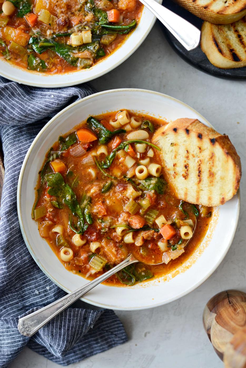 Garten’s Winter Minestrone, Ina Style