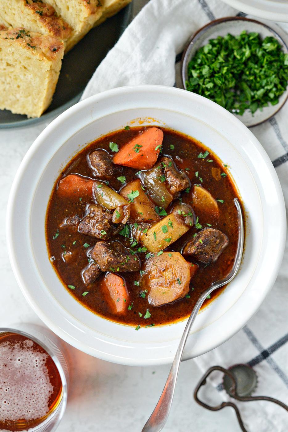 Home Kitchen Irish Stout Beef Stew