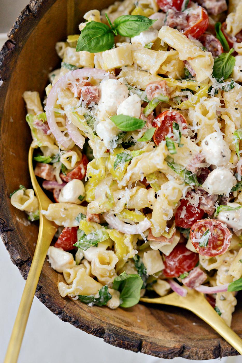 Home Kitchen Italian Grinder Pasta Salad