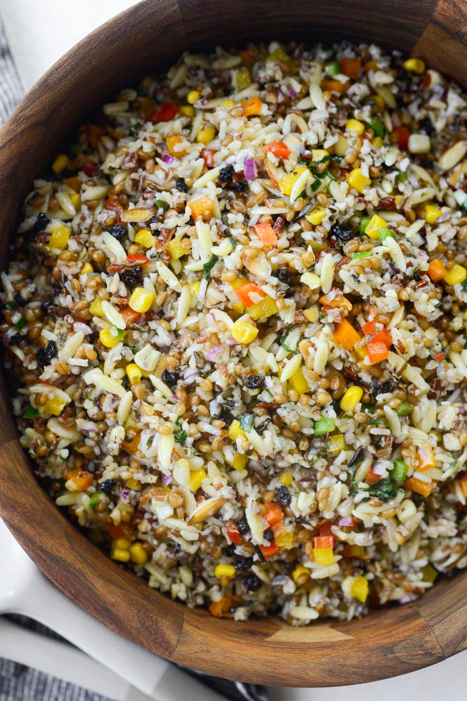Salad: J. Alexander’s Wild Rice Orzo