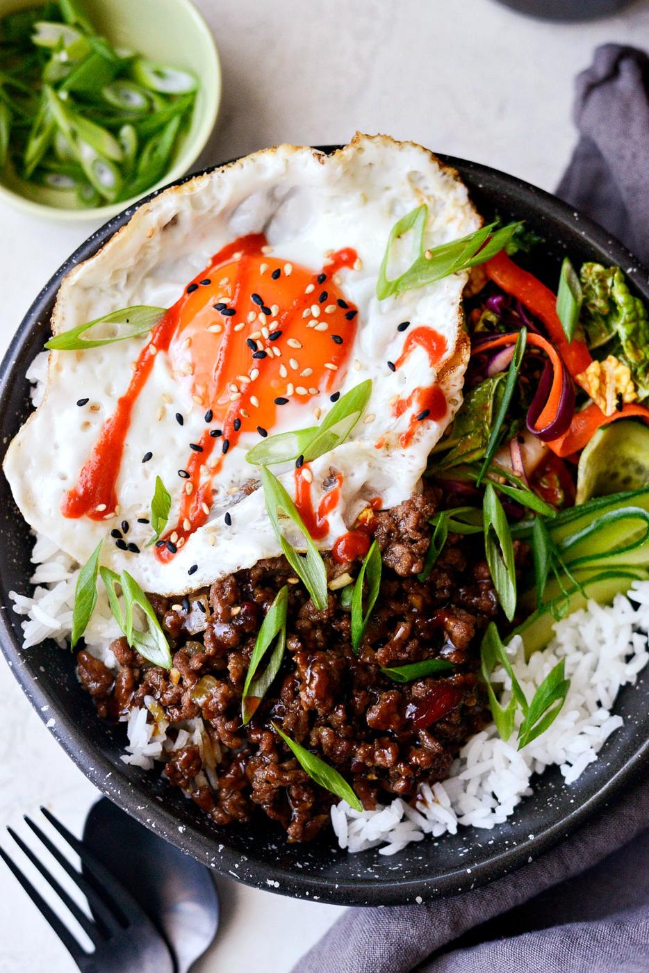 Korean BBQ Beef Bowls at Home