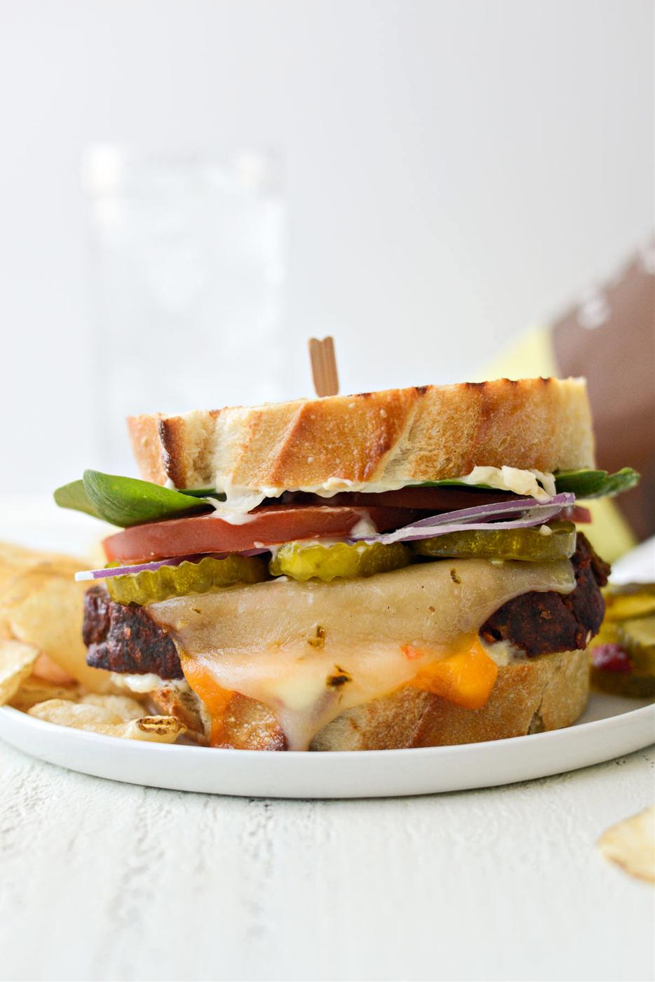 Home Kitchen Leftover Meatloaf Sandwich