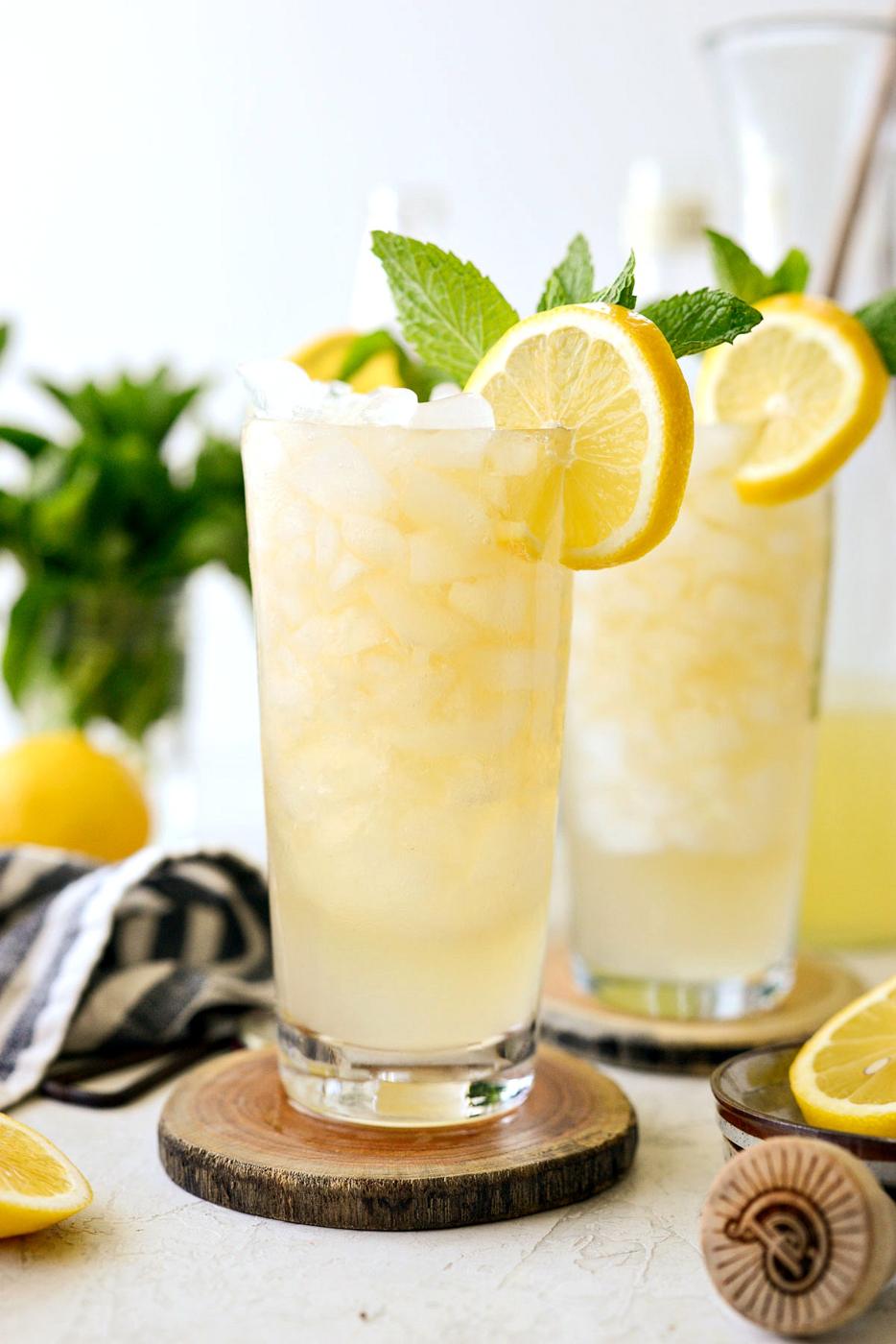 Lemon Shandy Refresher at Home