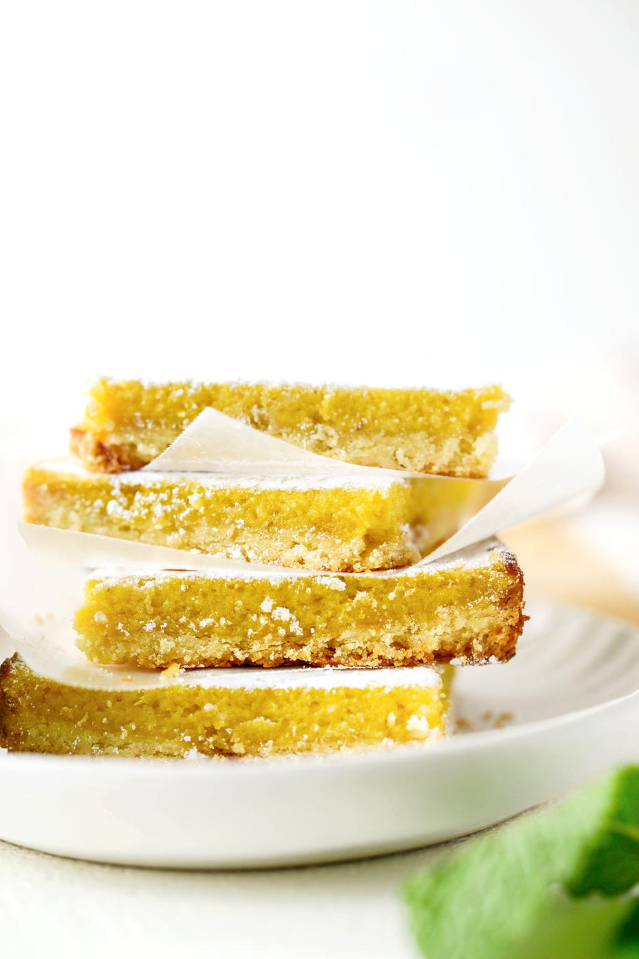 Crust: Lemongrass Squares with Coconut Shortbread
