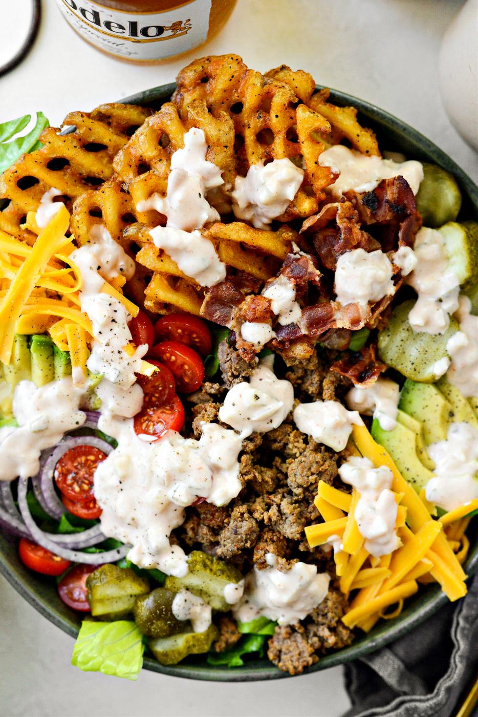 Burger Bowls, Loaded Style