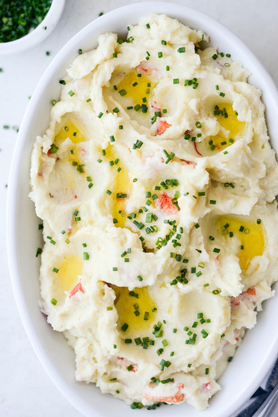 Lobster Mashed Potatoes at Home