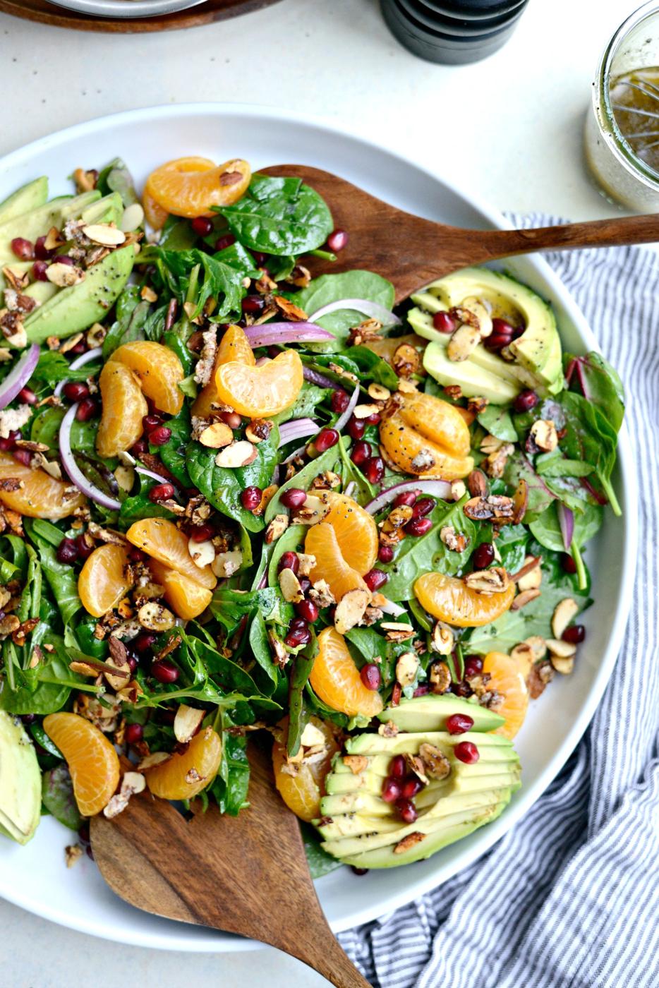Poppy Seed Vinaigrette Mandarin Orange Salad