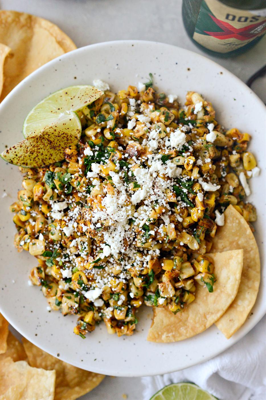 Street Corn Salsa (Esquites), Mexican Style