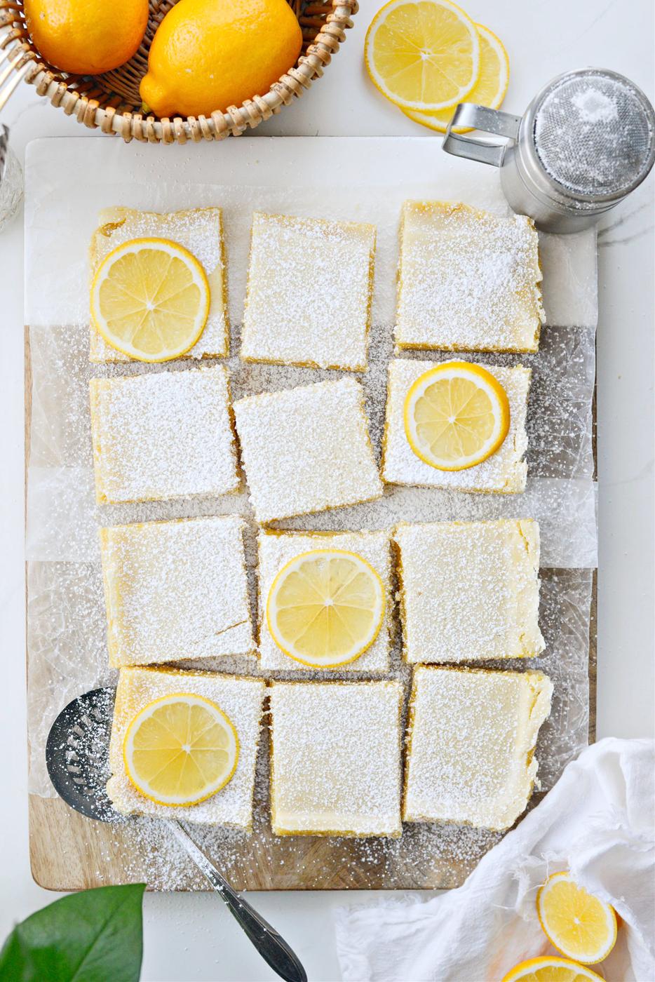 Home Kitchen Meyer Lemon Bars