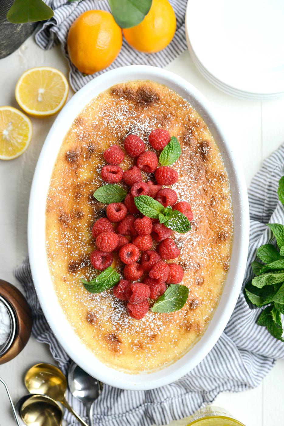 Cake: Meyer Lemon Pudding