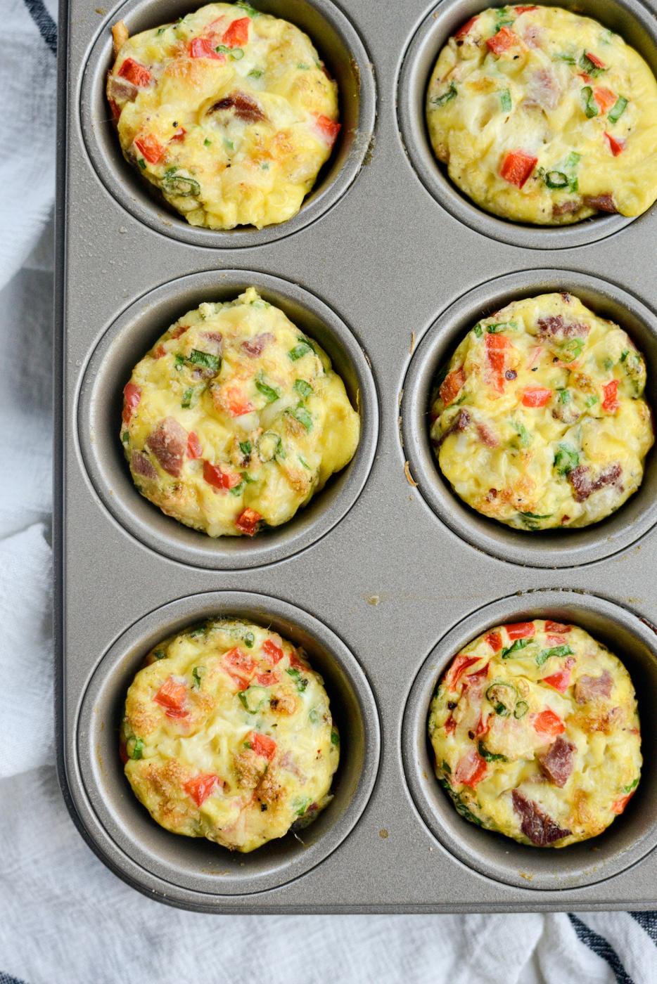 Home Kitchen Mini Western Omelet Frittatas