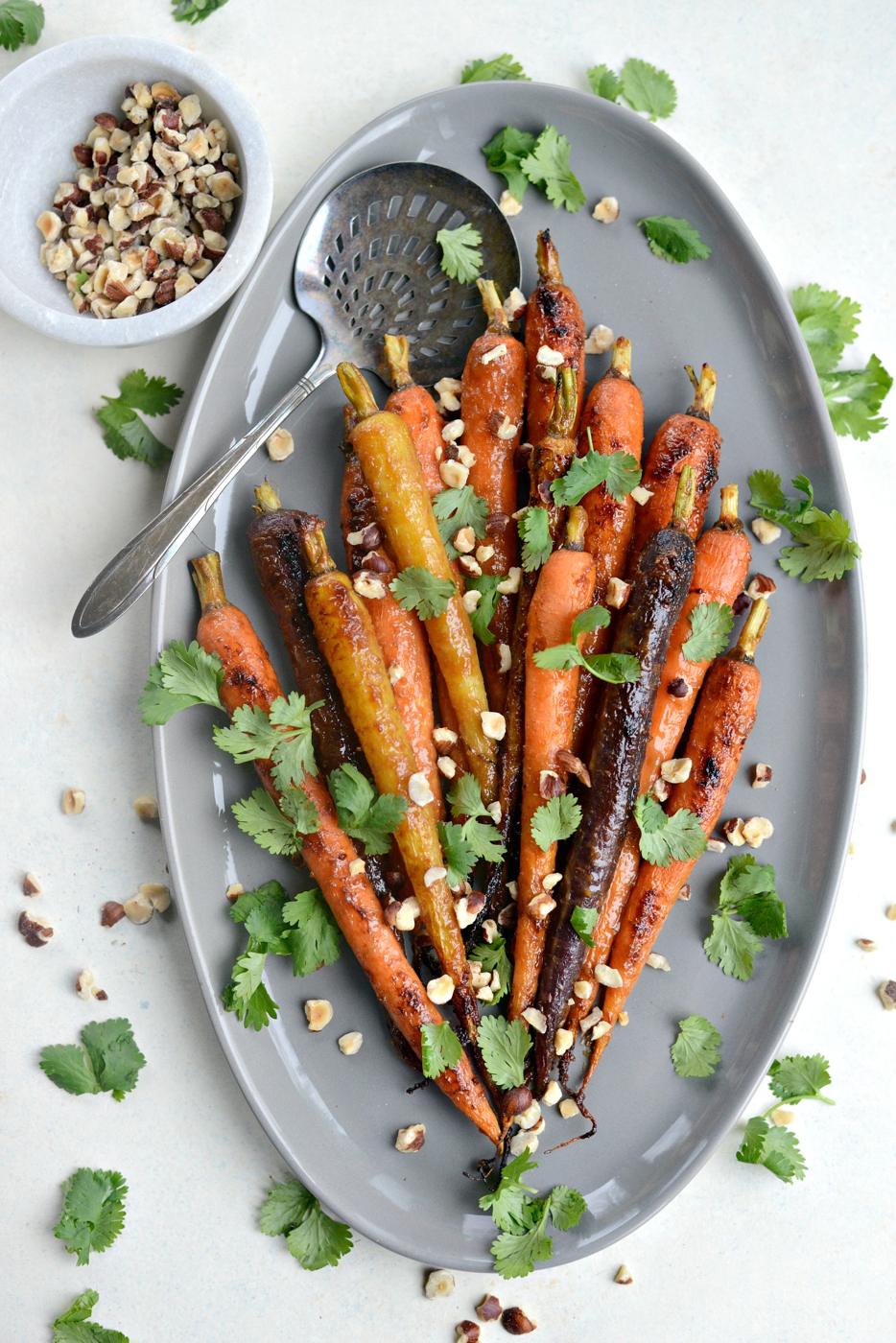 Carrots: Miso Honey Glazed Whole Roasted